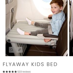 Flyaway Kids Bed for Airplane Travel - USED ONE TIME son too big now